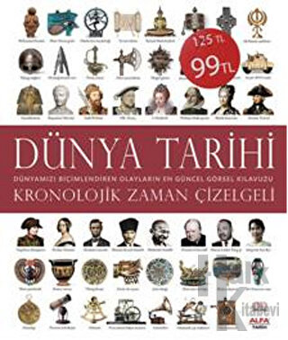Kronolojik Zaman Çizelgeli Dünya Tarihi (Ciltli)