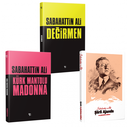 Kürk Mantolu Madonna-Değirmen ve Şiirli Sabahattin Ali Ajandası