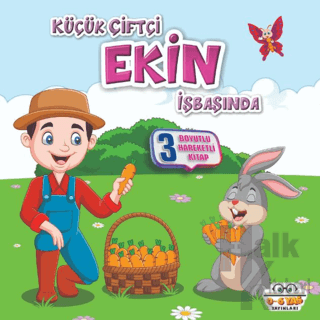 Küçük Çiftçi Ekin İşbaşında - Benim Canım Çiftliğim (Ciltli) - Halkkit