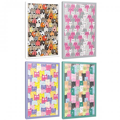 Kedi Temalı 4 Defter - Set 2