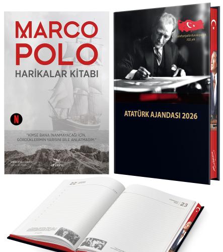 Marco Polo ve 2026 Atatürk Ciltli Ajanda