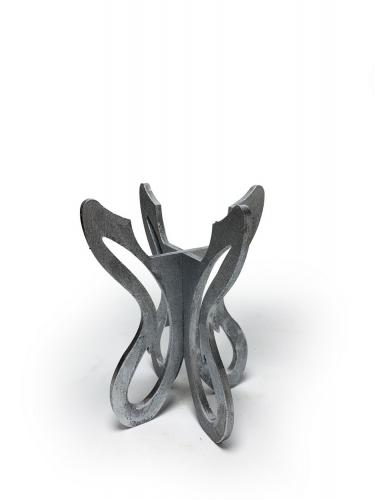 Marta Ahşap Ayaklı Beton Saksı Seri 3 - Halkkitabevi