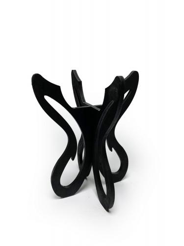 Marta Ahşap Ayaklı Beton Saksı Seri 4 - Halkkitabevi