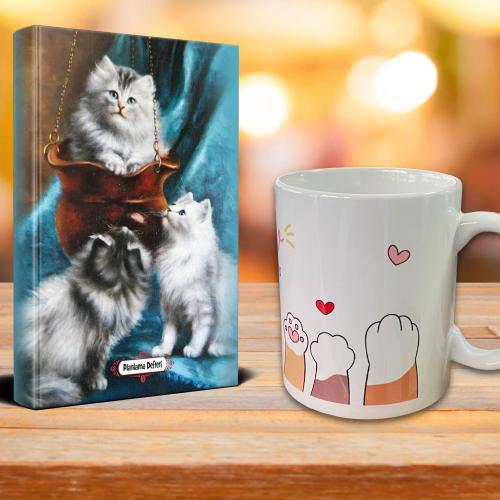 Minik Patiler Ajanda Sevimli Patiler Kupa Seti