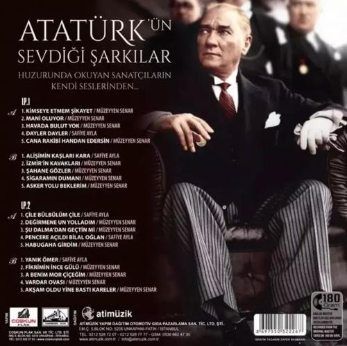 Atatürk'ün Sevdiği Şarkılar Plak - Halkkitabevi