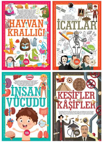 Neşeli İlk Bilgilerim Seti - 4 Kitap
