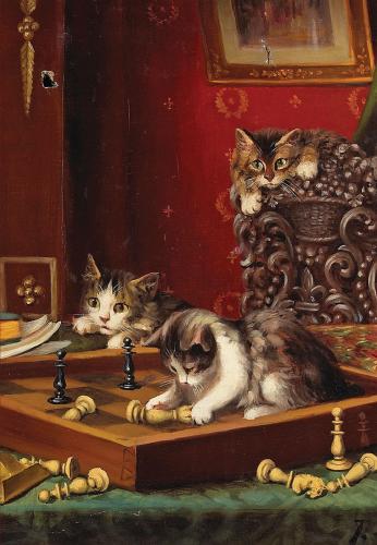 Oyunbozan Kediler 13,5x19,5cm Çizgili Defter 128 Sayfa