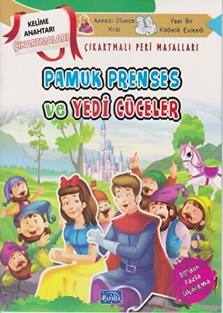 Pamuk Prenses ve Yedi Cüceler - Çıkartmalı Peri Masalları