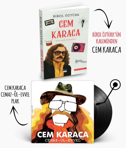 Plaklı Kitaplar - Cem Karaca Cemaz-ul-Evvel Plak - Halkkitabevi
