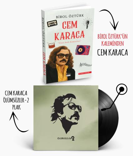 Plaklı Kitaplar - Cem Karaca Ölümsüzler-2 - Halkkitabevi