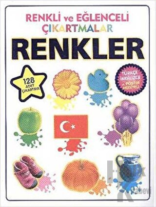 Renkli ve Eğlenceli Çıkartmalar - Renkler (Colors) - Halkkitabevi