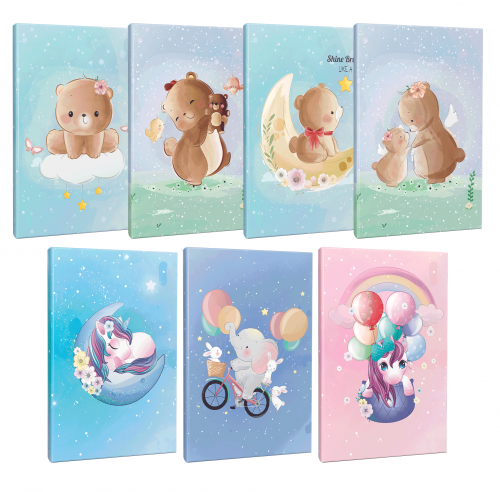 Rüyalar Alemi 7li 64 Sayfa Çizgili Okul Defteri Seti -3