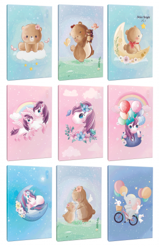 Rüyalar Alemi 9lu 64 Sayfa Çizgili Okul Defteri Seti -1