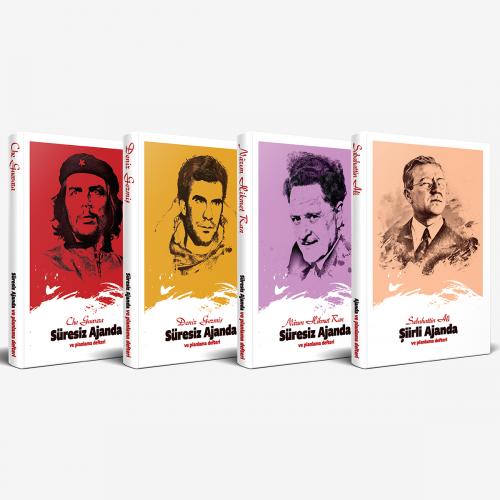 Büyük Şahsiyetler Planlama Defteri Seti - 4'lü - Halkkitabevi