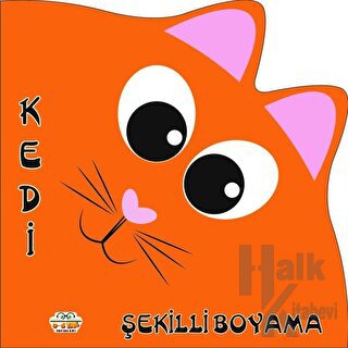 Şekilli Boyama - Kedi - Halkkitabevi