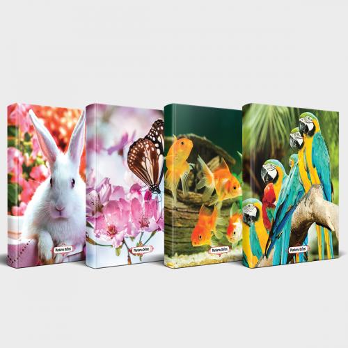 Sevimli Hayvanlar Defter Seti 4'lü v4 - Halkkitabevi