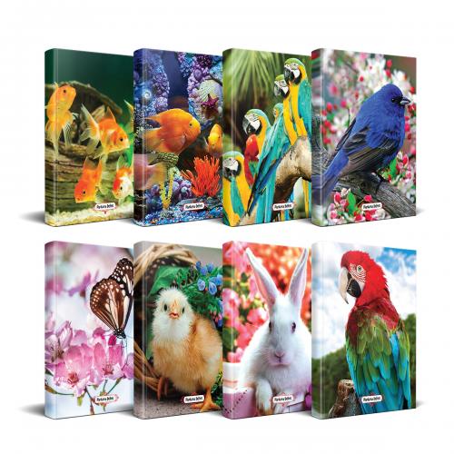 Sevimli Hayvanlar Planlama Defteri Seti - 8 Defter