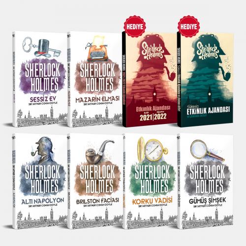 Sherlock Holmes Seti - 6 Kitap ve 2 Ajanda - Halkkitabevi