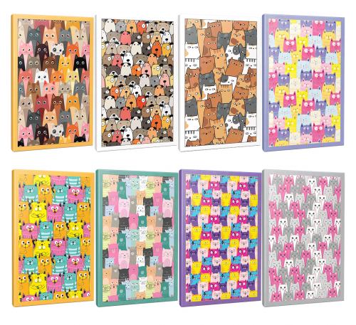 Sivri Kulaklar 8li 64 Sayfa Çizgili Okul Defteri Seti -1 - Halkkitabe