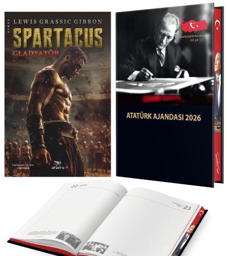 Spartacus - Lewis Grassic Gibbon ve 2026 Atatürk Ciltli Ajanda