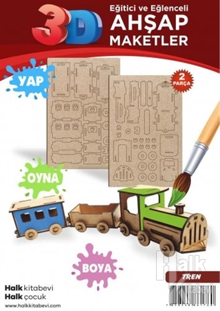 Tren Ahşap Maket