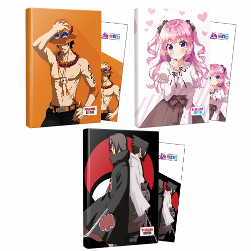 Üçlü Ace-Violet-Sasuke-Itachi Defter ve Ayraç - Halkkitabevi