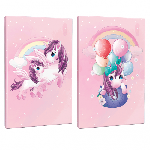 Unicorn Serisi 2li 64 Sayfa Çizgili Okul Defteri Seti -1 - Halkkitabev