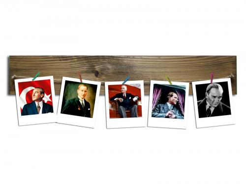 5 Mandallı Ahşap Fotoğraflık