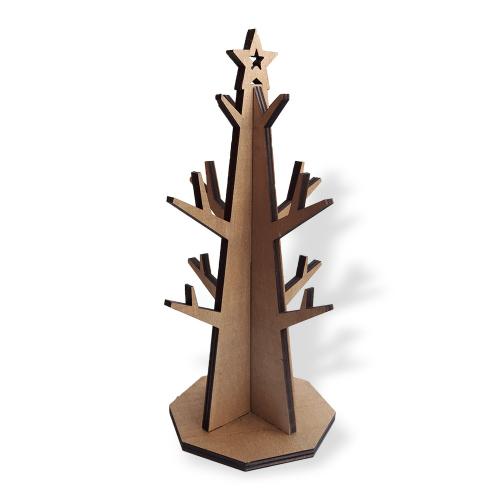 Yıldızlı Ağaç Ahşap Takı Standı - Halkkitabevi