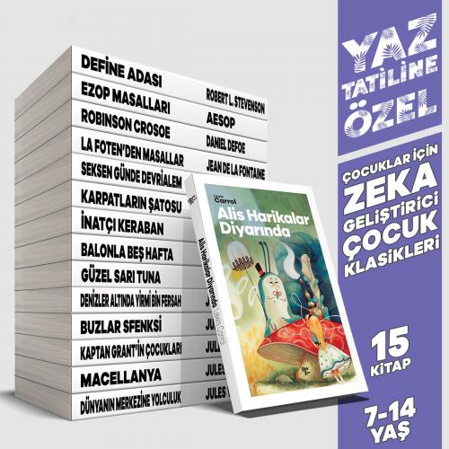 Yaz'a Özel Zeka Geliştirici Çocuk Klasikleri - 15 Kitap - Halkkitabevi