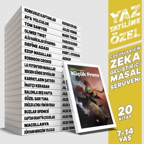 Yaz'a Özel Zeka Geliştirici Çocuk Serüveni - 20 Kitap - Halkkitabevi